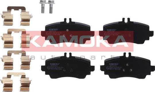 Kamoka JQ1012714 - Тормозные колодки, дисковые, комплект www.autospares.lv