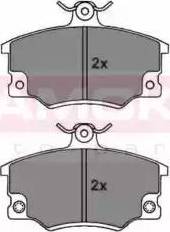 Kamoka JQ101740 - Brake Pad Set, disc brake www.autospares.lv