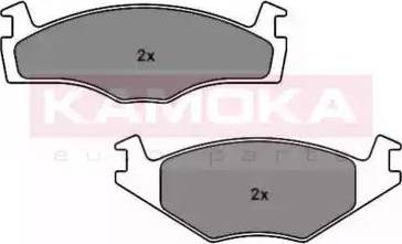 Kamoka JQ101784 - Brake Pad Set, disc brake www.autospares.lv