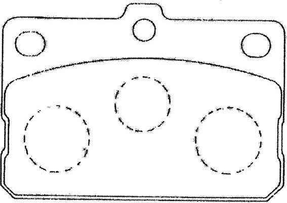 Kavo Parts BP-9091 - Bremžu uzliku kompl., Disku bremzes autospares.lv