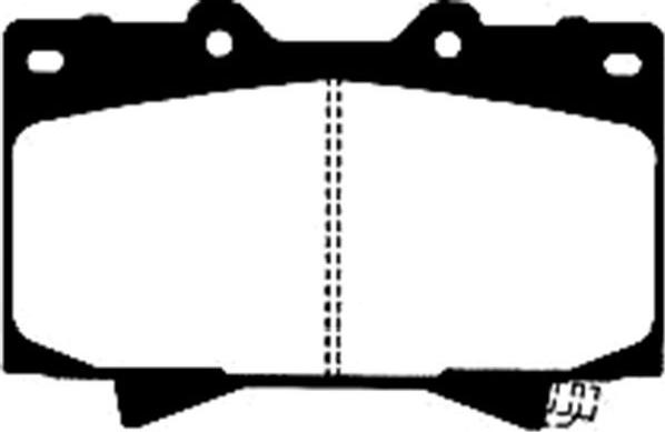 Kavo Parts BP-9040 - Brake Pad Set, disc brake www.autospares.lv