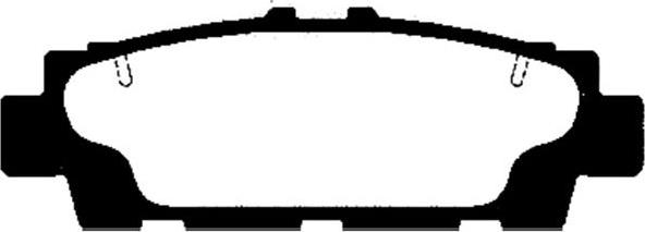 Kavo Parts BP-9052 - Brake Pad Set, disc brake www.autospares.lv