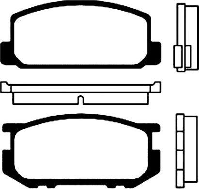 Roadhouse 2180.00 - Brake Pad Set, disc brake www.autospares.lv