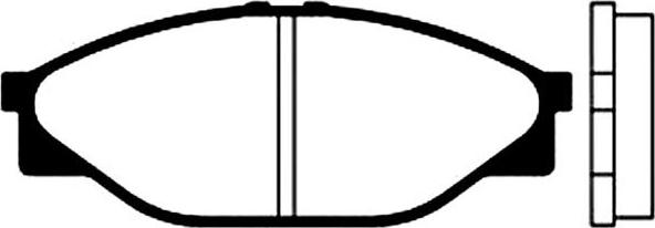 Kavo Parts BP-9019 - Brake Pad Set, disc brake www.autospares.lv