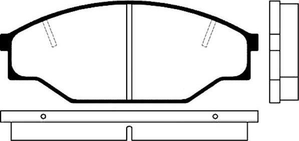 Kavo Parts BP-9010 - Brake Pad Set, disc brake www.autospares.lv