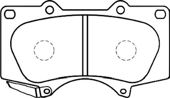 Kavo Parts BP-9084 - Тормозные колодки, дисковые, комплект www.autospares.lv