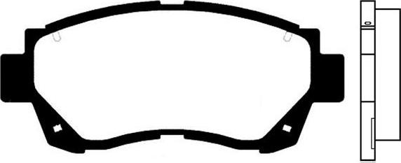 Kavo Parts BP-9023 - Brake Pad Set, disc brake www.autospares.lv