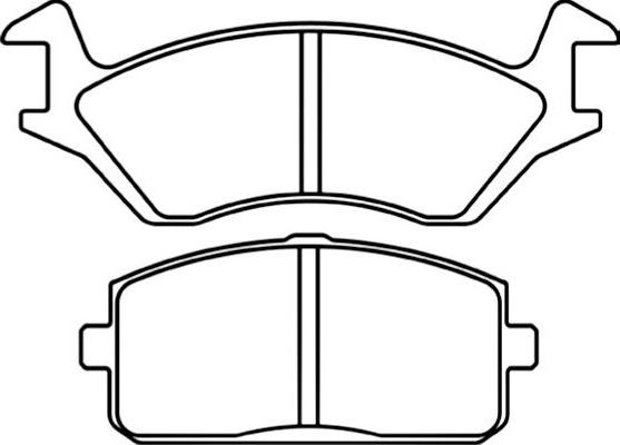 Kavo Parts BP-9078 - Brake Pad Set, disc brake www.autospares.lv