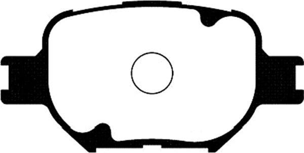 Kavo Parts BP-9073 - Bremžu uzliku kompl., Disku bremzes www.autospares.lv