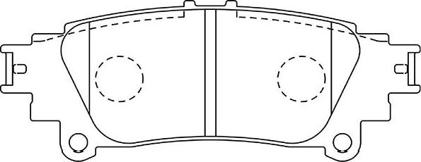 Kavo Parts BP-9149 - Bremžu uzliku kompl., Disku bremzes www.autospares.lv