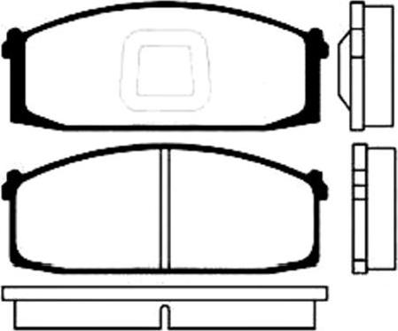 Kavo Parts BP-6524 - Brake Pad Set, disc brake www.autospares.lv