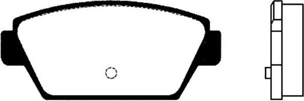 Kavo Parts BP-3002 - Brake Pad Set, disc brake www.autospares.lv