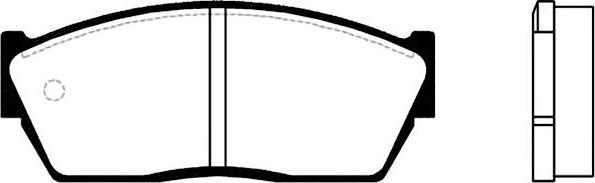 Kavo Parts BP-2003 - Brake Pad Set, disc brake www.autospares.lv