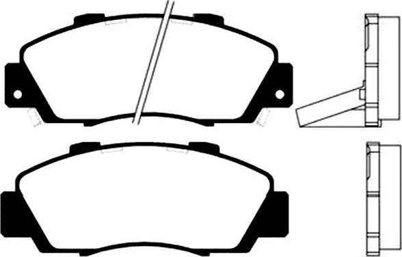 Kavo Parts BP-2019 - Brake Pad Set, disc brake www.autospares.lv