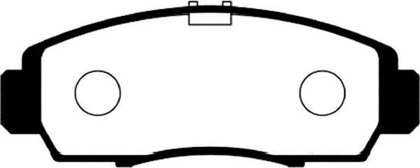 Jurid 572449J-D - Brake Pad Set, disc brake www.autospares.lv