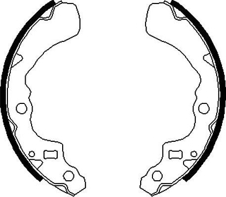 Kavo Parts BS-1913 - Bremžu loku komplekts autospares.lv