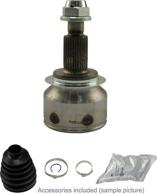 Kavo Parts CV-4559 - Šarnīru komplekts, Piedziņas vārpsta www.autospares.lv