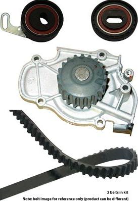 Kavo Parts DKW-2003 - Водяной насос + комплект зубчатого ремня ГРМ www.autospares.lv