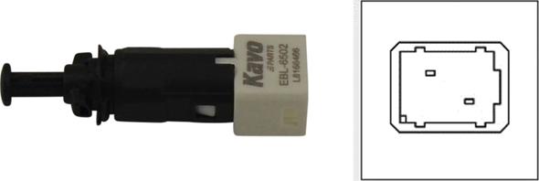 Kavo Parts EBL-6502 - Bremžu signāla slēdzis www.autospares.lv