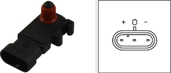 Kavo Parts EMS-1002 - Devējs, Spiediens ieplūdes traktā www.autospares.lv