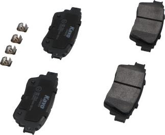 Kavo Parts KBP-5564 - Bremžu uzliku kompl., Disku bremzes www.autospares.lv