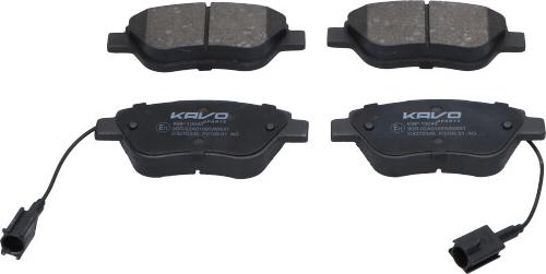 Kavo Parts KBP-10043 - Bremžu uzliku kompl., Disku bremzes www.autospares.lv