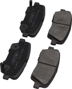 Kavo Parts KBP-3034 - Bremžu uzliku kompl., Disku bremzes www.autospares.lv