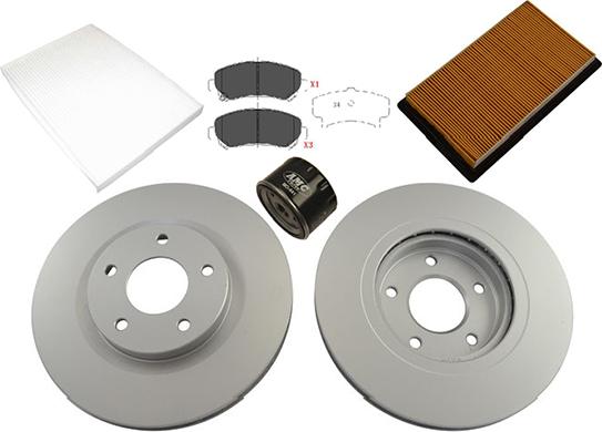 Kavo Parts KSK-6502 - Parts Set, maintenance service www.autospares.lv