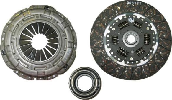 Kawe 960161 - Комплект сцепления www.autospares.lv