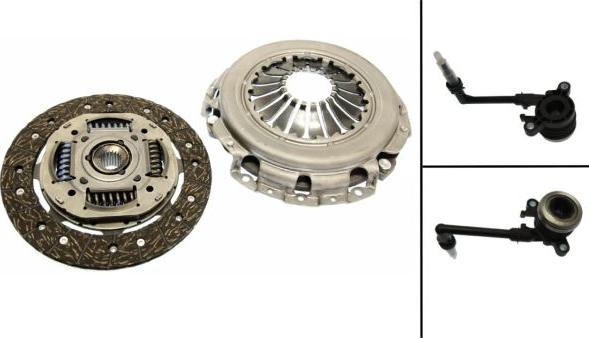 Kawe 962901CSC - Clutch Kit www.autospares.lv