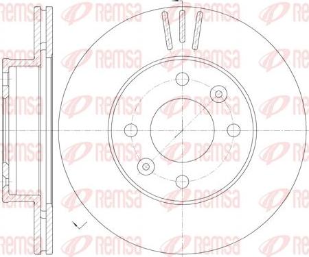 Kawe 6990 10 - Bremžu diski www.autospares.lv