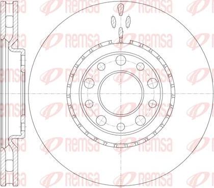 Kawe 6964 10 - Bremžu diski www.autospares.lv