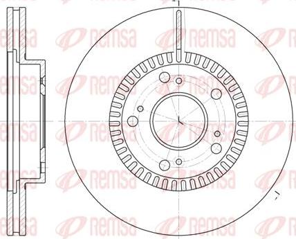 Kawe 6962 10 - Bremžu diski www.autospares.lv