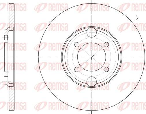 Kawe 6919 00 - Bremžu diski www.autospares.lv