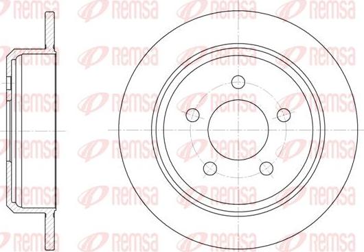 Kawe 6913 00 - Bremžu diski www.autospares.lv