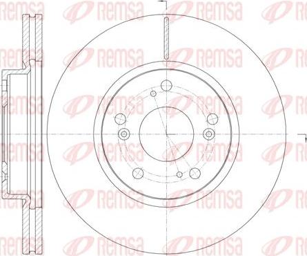 Kawe 6986 10 - Bremžu diski www.autospares.lv