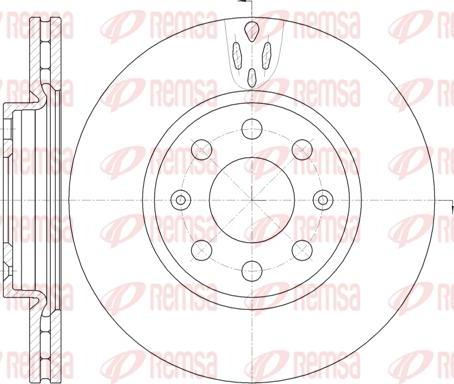 Kawe 6981 10 - Bremžu diski www.autospares.lv