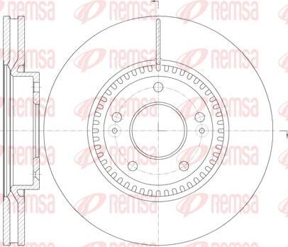 Kawe 6988 10 - Bremžu diski www.autospares.lv