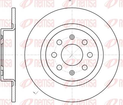 Kawe 6983 00 - Bremžu diski www.autospares.lv