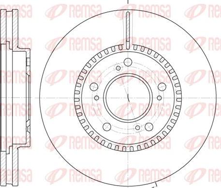 Kawe 6938 10 - Bremžu diski www.autospares.lv