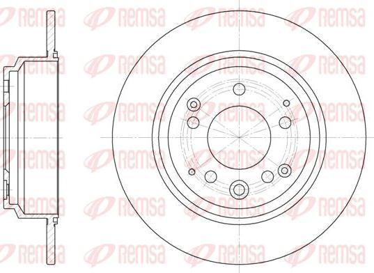 Kawe 6922 00 - Bremžu diski www.autospares.lv