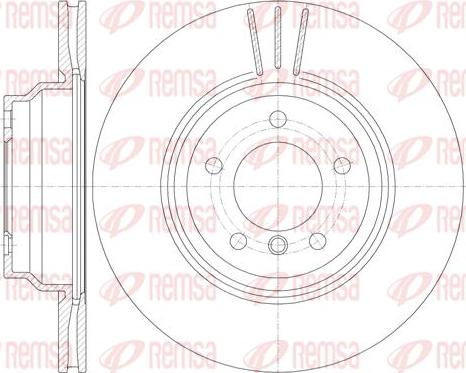 Kawe 6975 10 - Тормозной диск www.autospares.lv