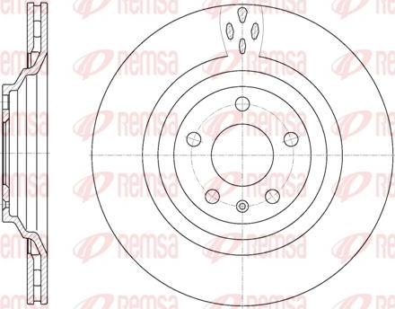 Kawe 6970 10 - Bremžu diski www.autospares.lv