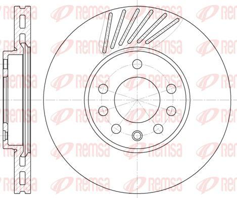 Kawe 6494 10 - Bremžu diski autospares.lv