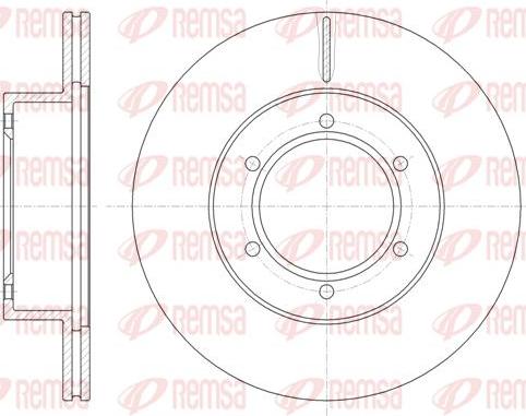 Kawe 6497 10 - Bremžu diski www.autospares.lv