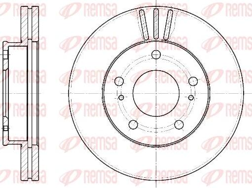 Kawe 6444 10 - Bremžu diski www.autospares.lv