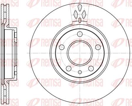 Kawe 6442 10 - Bremžu diski www.autospares.lv