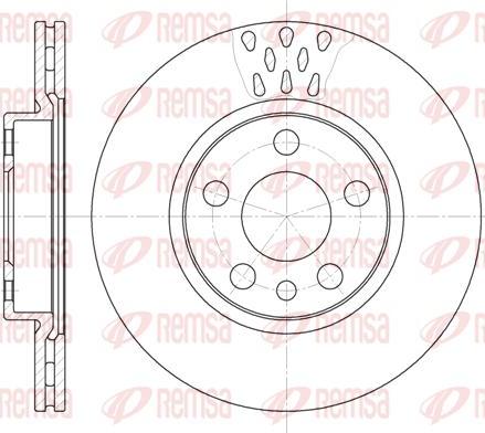 Kawe 6442 11 - Bremžu diski www.autospares.lv