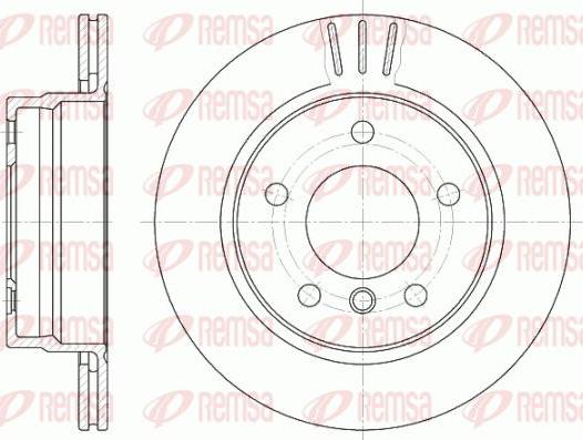 Kawe 6458 10 - Тормозной диск www.autospares.lv