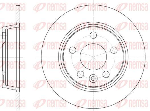 Kawe 6453 00 - Bremžu diski www.autospares.lv